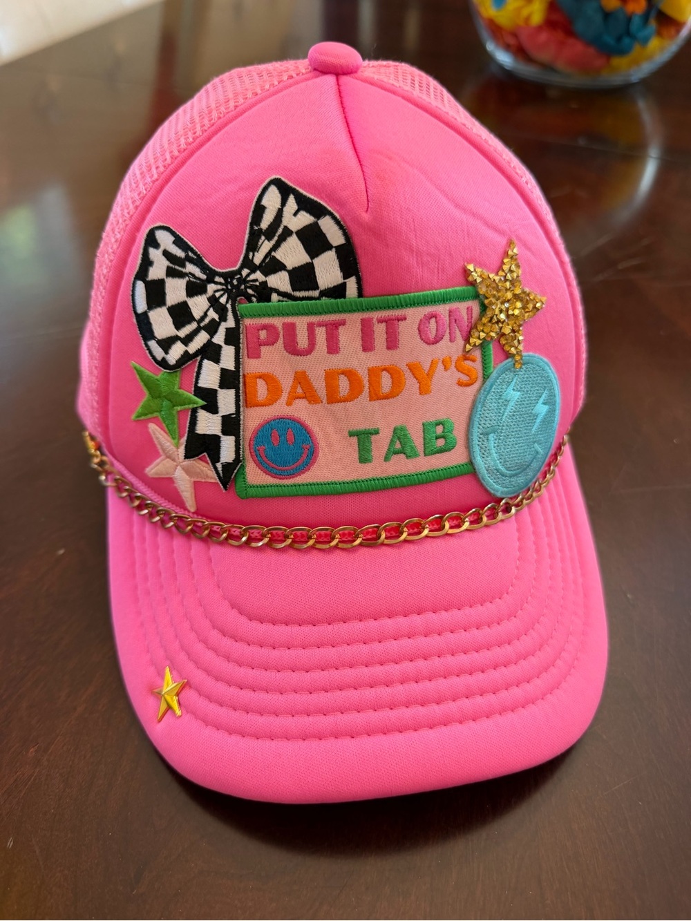 “Put it on Daddy’s Tab” Trucker Hat